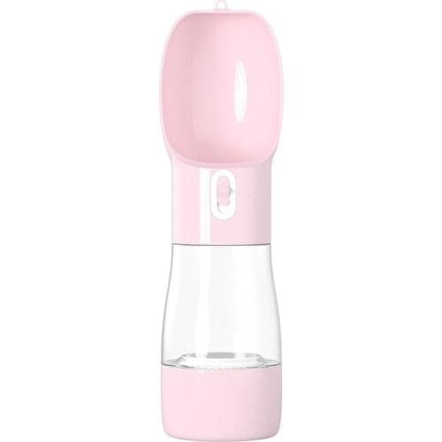 Pet Dog Water Bottle Portable Drinking water Feeder Bowl dog cat food feeding for Puppy dog cat Outdoor Walking Travel Supplies