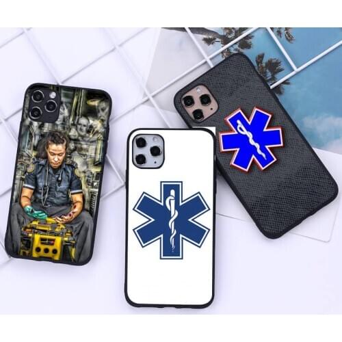EMT EMS Medical Rescue Phone Case for iphone 12 11 Pro Mini XS MAX 8 7 6 6S Plus X 5S SE 2020 XR cover