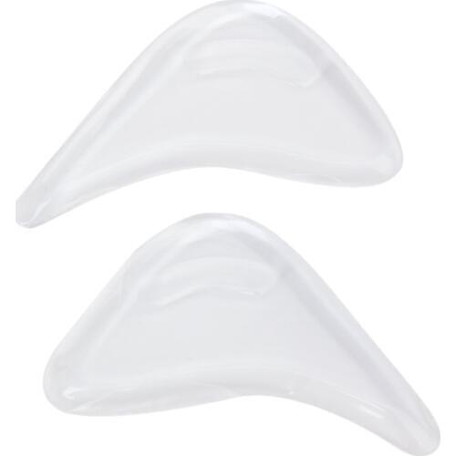 DCOS 1 Pair of Gel Toe Pads Insoles for Pointed Shoes/Shoes Too Big---Clear