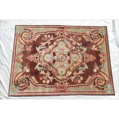 Savonnerie carpets rugs 90 lines hand-knotted Palace ecbdsav 002