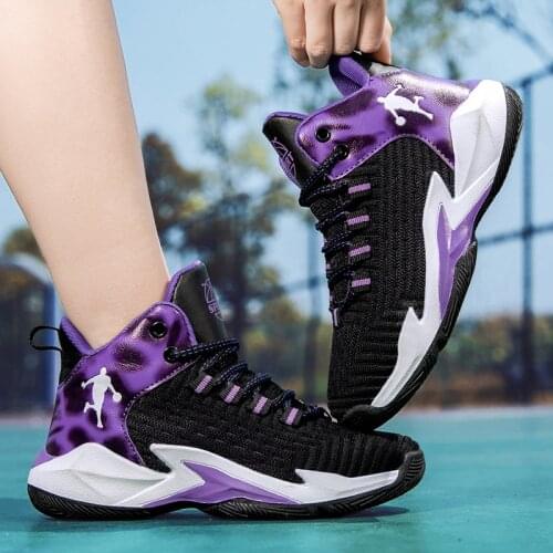 Kids Basketball Sneakers Breathable Lightweight Children Shoe Non-slip Casual Boys Shoes Walking Sport Girls Sneakers Zapatillas