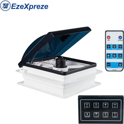 14'' CE Electric Remote Control Caravan Accessories Motorhomes Vents 12 Volt Fan Wamper RV Window Recreational Vehicle 0100483