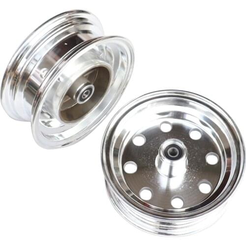 Electroplated Rim front 2.75-8 rear 3.50-8 aluminum wheel hub for Monkey Bike Small Monkey MotorcycleWheel Modified