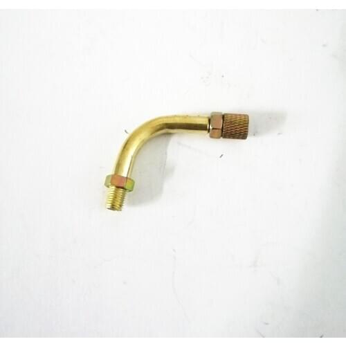 Brass Elbow Tube for PUCH Moped 12mm Bing Style Carburetor motorcycle Carburetor elbow accessories for PUCH bing 12 carburetor