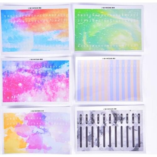 2021 New Kalimba 21 Key Sticker Percussion Accessories For Learner Musical Instrument Kit