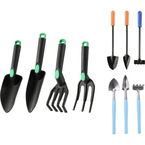New Home Gardening Tool Set Balcony Home-grown Mini Digging Suits Three-piece Shovel Rake Garden Tools Combination Drop Shipping