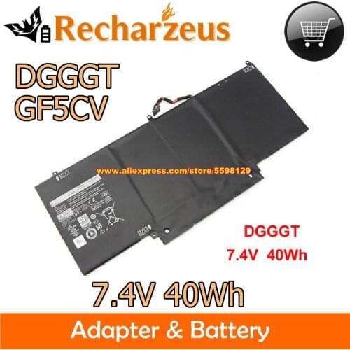 Sunshine Genuine Original laptop battery for Dell DGGGT DELL XPS 11 Black 40Wh 7.4V GF5CV battery DELL XPS 11 9P33 FVVQP12 P16T
