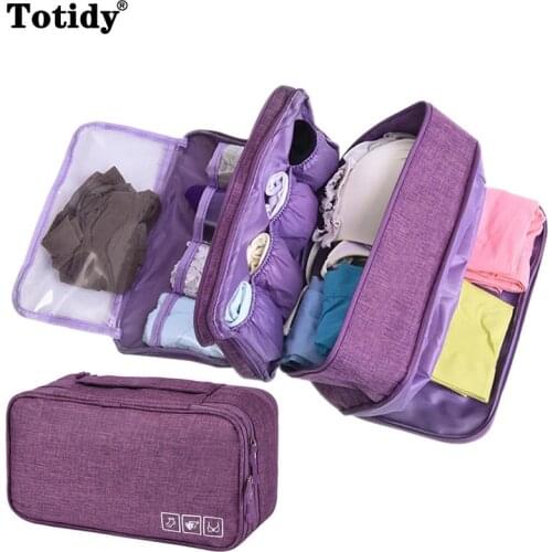 Daily Travel Storage Bag For Underwear Cosmetics Makeup Travel Organizer Bag Wardrobe Closet Clothe Pouch Socks Panties Bra Bags