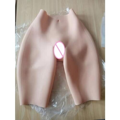 6G Upgrade Lift Hip Silicone Realistic Vagina Panties Shemale Crossdresser Pussy Pants Transgender Artificial Sex Fake Shorts