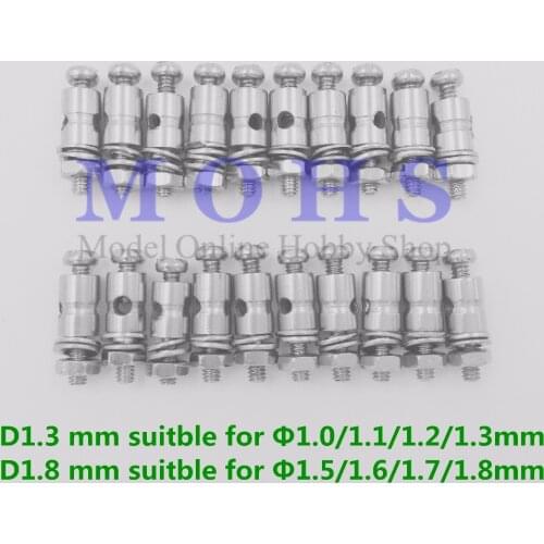 20pcs easy pushrod adjuster screw type linkage stoppers rc airplane boat car servo arm horns pull push rod adjuster regulator