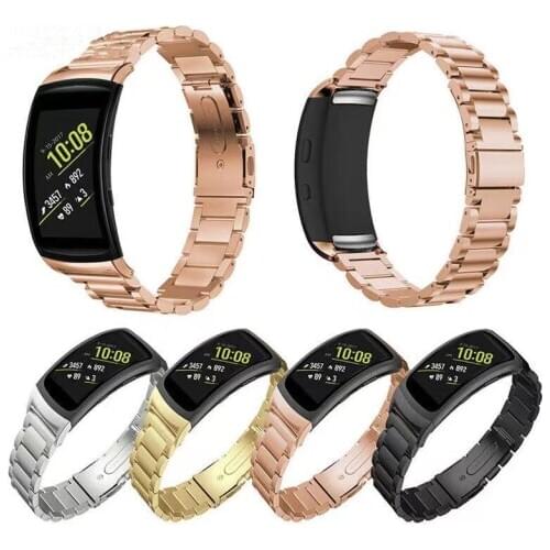 Stainless Steel Watchband For Samsung Galaxy Gear Fit 2 SM-R360/R-365 Original Wristband Replacement Fashion Strap Bracelet