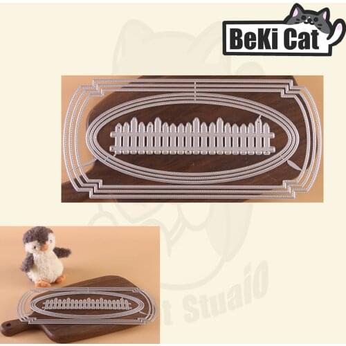 Cutting die Slimline Elegant Nesting Trio Stencils for DIY Scrapbooking photo album Decorative DIY Paper Cards