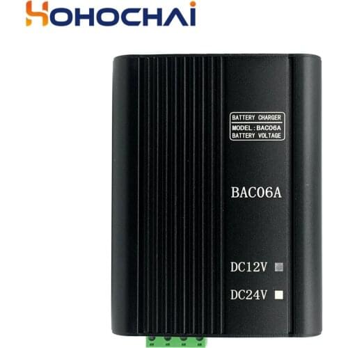 High Quality BAC06A 6A 12V 24V Generator Auto Intelligent Float Battery Charger