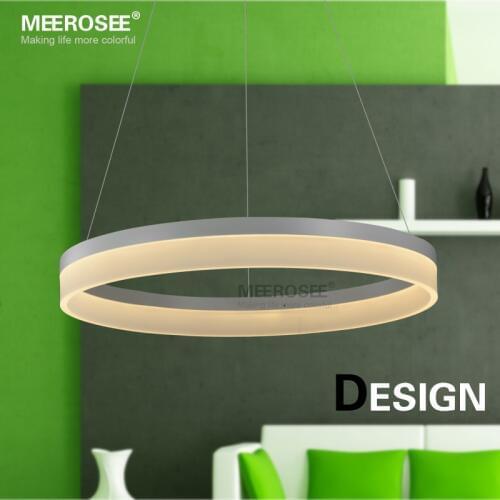 High Quality LED Pendant Lights Modern Round Lamp Light for Living Room Pendelleuchte Lustres 1 Ring Restaurant LED Pendants
