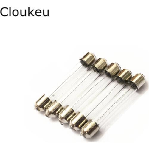 0.5A 7*45 Glass Fuse 250V 0.5a 7x45mm Fast blow fuse 10Pcs