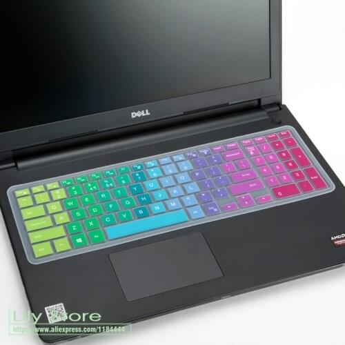15.6 inch laptop keyboard cover Protector for Dell Inspiron 15 5000 7000 7537 7546 7559 7557 3542 5547 M5545R M3541R M5555R