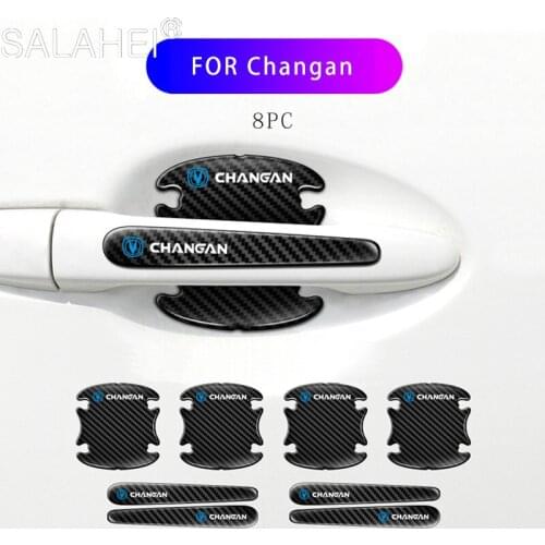 8Pcs Car Door Handle Bowl Protective Film Styling For Changan CS95 CS85 CS75 CS55 CS35 CS15 2018 2019 2020 EADO Auto Accessories