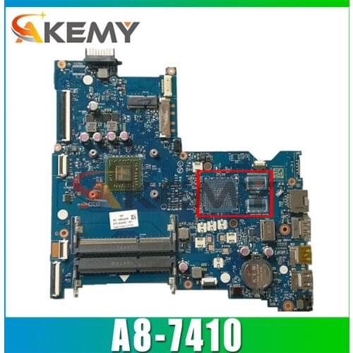 AKemy Laptop motherboard For HP Pavillion 15-BA 15Z-BA A8-7410 AM7410 Mainboard BDL51 LA-D711P 854961-001 854961-601 860337