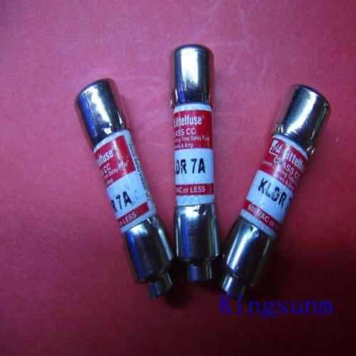 Free shipping 10pcs KLDR 7 genuine American Netlon CLASS CCTIME-DELAY delay fuse / fuse 600V7A