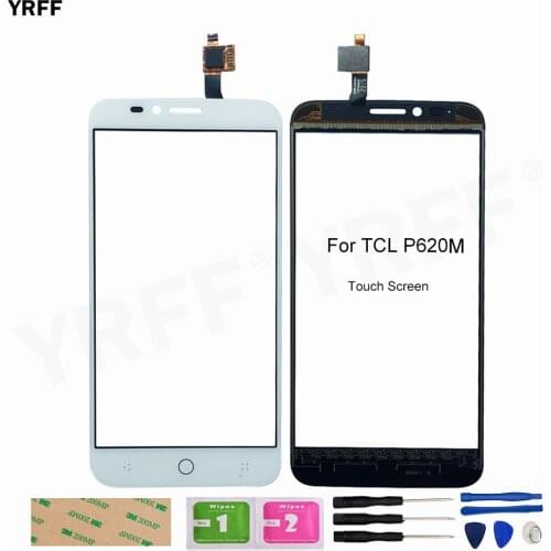For TCL P620M Touch Screen Digitizer Lens Panel Sensor Repair Parts