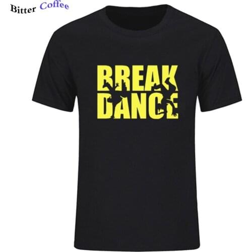 2019 Cotton Casual Round Collar Short Sleeve Tees break dance new fashion Top Men Tshirt Brand Clothing T-Shirt Hip Hop male