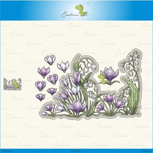 Crocus Chorus metal cutting dies 2021 new diy die molds Scrapbooking Paper Making die cuts crafts large die