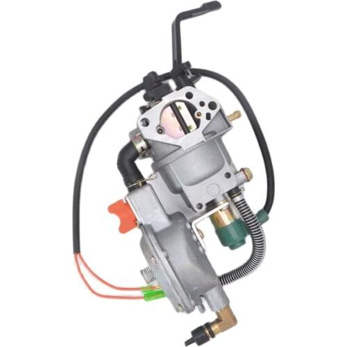 LPG NG Carburetor dual fuel LPG conversion kit for 5KW 6.5KW 188F 190F 13P Gasoline Generator Dual Fuel Carburetor