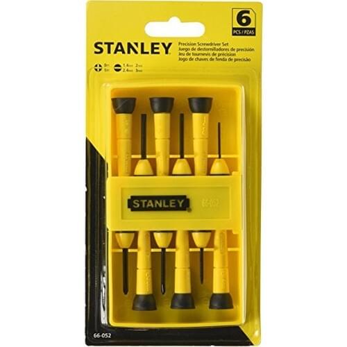 STANLEY 6pcs Screwdriver Set Precision Screwdriver Tool Kit Multi-tool Screwdrivers for Phone Laptop Repair Hand Tools