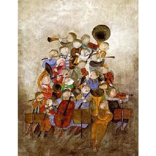 168 OdaLa Alegria Graciela Rodo Boulanger Fine Silk Poster Wall Art Home Decoration Gift