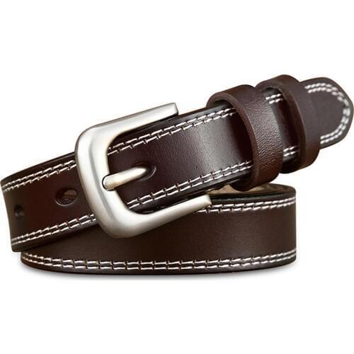 MUSENGE Designer Cummerbunds Leather Belts For Women Pin Buckle Thin Top Quality Female Strap Ceinture Femme Ladies Girdles