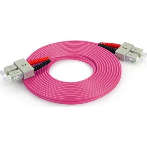 SC to SC 40GB Laser Optimized Multimode Fiber Patch Cable OM4 SC/UPC to SC/UPC optical fiber patch cord 1M 2M 3M 5M 10M