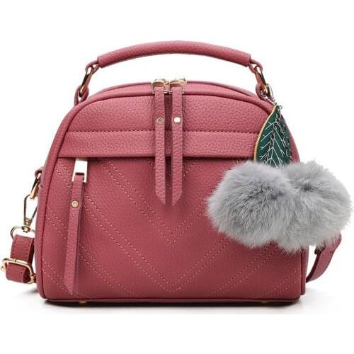 Bags for women 2021 fashion Hairball women shoulder bag luxury handbags women bags designer Casual crossbody bag for women