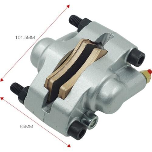 Brake Calipers Disc Brake Pump Adapter With Pads For Polaris ATV Scrambler 98-02
