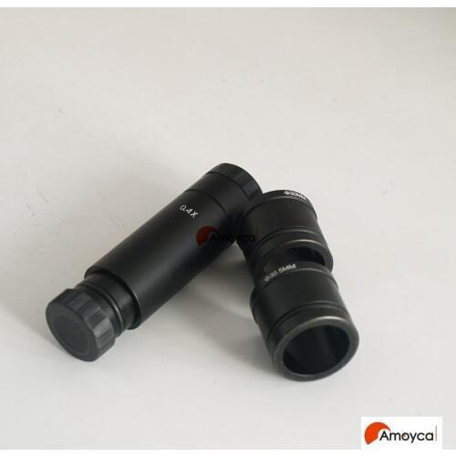 0.4X C-mount microscope adapter for CCD Cmos Camera Digital Eyepiece,relay lens c mount eyepiece adapter for 23.2 30 30.5mm