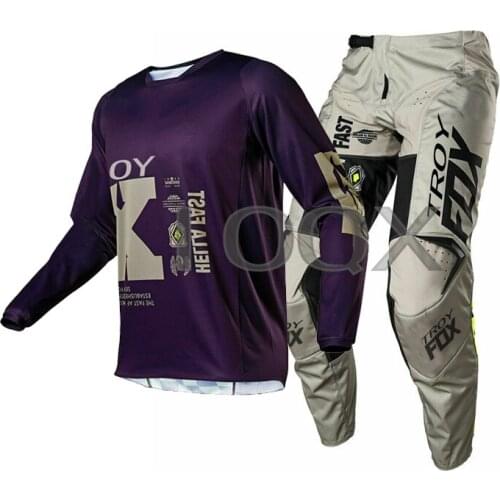 2021 Troy Fox Adult 180 ILLMATIK Jersey Pants Combo Mountain Bicycle Mens Gear Set Motocross Motorbike Racing Suit