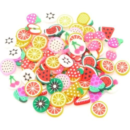 5 Colors 100Pcs 10mm Mixed Clay Cabochon Flatback Decoration Crafts Embellishments For Scrapbooking DIY Accessories