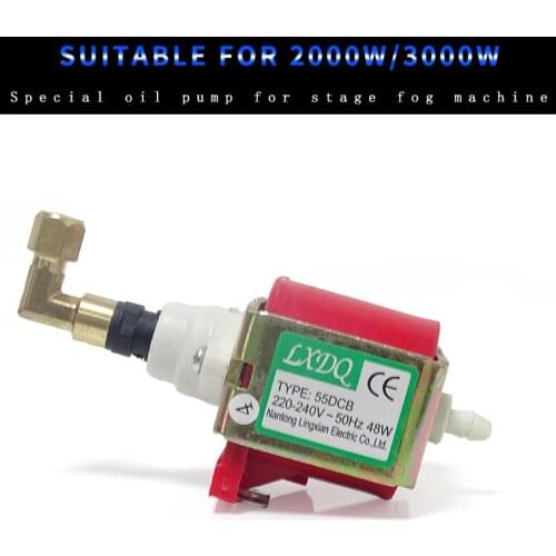 55DCB 48W Oil Oump Use For 2000w 3000W Smoke Machine Electromagnetic Pump Fog Machine Accessories