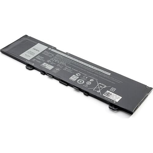 RPJC3 F62G0 11.4V 38WH Laptop Battery for Dell Inspiron 13 5370 7370 7373 Vostro 5370 RPJC3 F62GO CHA01 RPJC3 Notebook Batteries