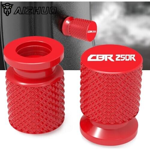 Motorcycle FOR HONDA CBR250R CBR 250R 2011-2018 2017 CNC Aluminum Tire Valve Wheel Tyre Air Port Cover Cap CBR250 R Accessories