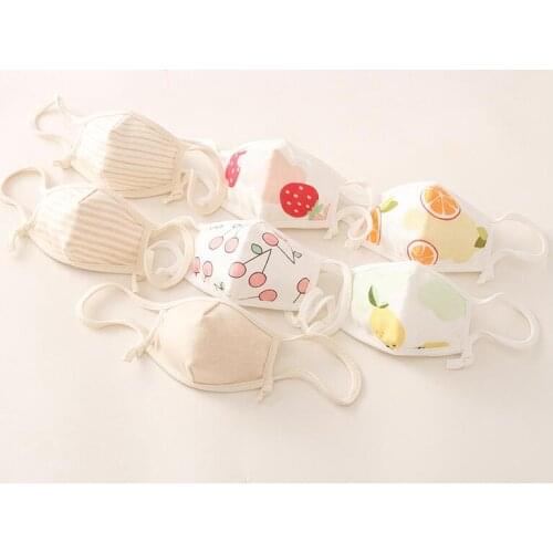 Kids Mask Gauze Mask for Children Pure Cotton Washable Mask Breathable Dust-proof Wind-proof