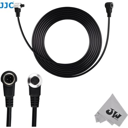 JJC Remote Extension Cord Cable for Canon EOS 5D Mark III II 6D 7D Mark II 1D Mark II III IV 1Ds Mark II 5DS R Replace ET-1000N3