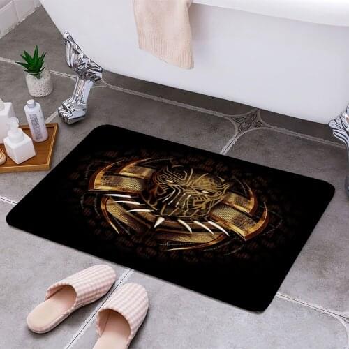 All Hail King Killmonger 3D Print Doormats Rectangle Non-Slip DoorMat Bedroom Kitchen Entrance Print Door rugs Dropshipping