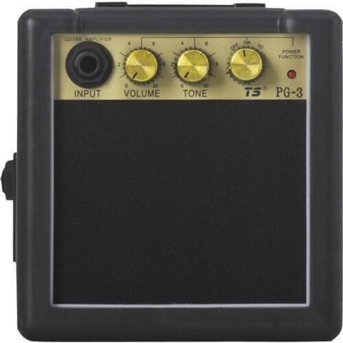 Mini Guitar Bass Amplifier Guitarra AMP 5W Speaker Clip-on Guitar Parts Accessories For Acoustic Electric Guitar PG-3