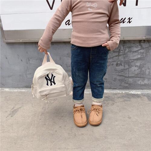2019 Autumn and Winter New Baby Girl Soft Denim Pants Fashion Stretch Warm Thick Boys and Girls Jeans Kids Trousers Cowboy Pants