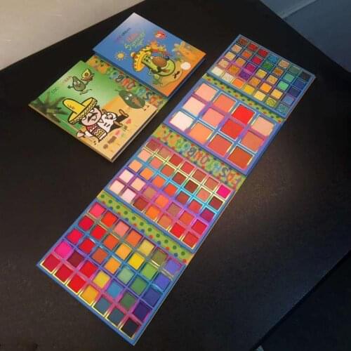 Gemstone Eye Shadow Palette 117 Color Eyeshadow Matte Shimmer Glitter Pigmented Makeup Eye Shadow Waterproof Cosmetic