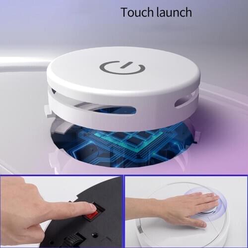 3 in 1 Smart Robot Vacuum Cleaner Rechargeable Household Automatic Sweep Mopping Machine for Pet Hair Dust Remover