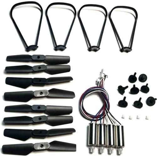 S171 LSRC XT6 LS-Quadcopter RC Drone Cw Ccw Motor Engines Propeller blade Protect Frame Gears Spare Parts Kit
