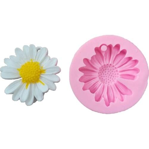 DIY Flower Silicone Mold Resin Jewelry Making Healthy Environmentally Friendly Natural Baking Model Concrete Molds Soap Mold