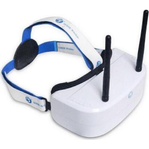 SJ RG01 RC Spare Parts 5.8G 48CH FPV Goggles Dual-Display Diversity DVR with 3.7V 1500mAh Battery