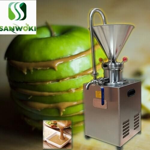 Vertical crusher peanut butter Colloid mill with stainless steel blueberry Jam Sesame butter Peanut Butter Colloid mill machine